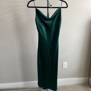 Slim fitting slip dress